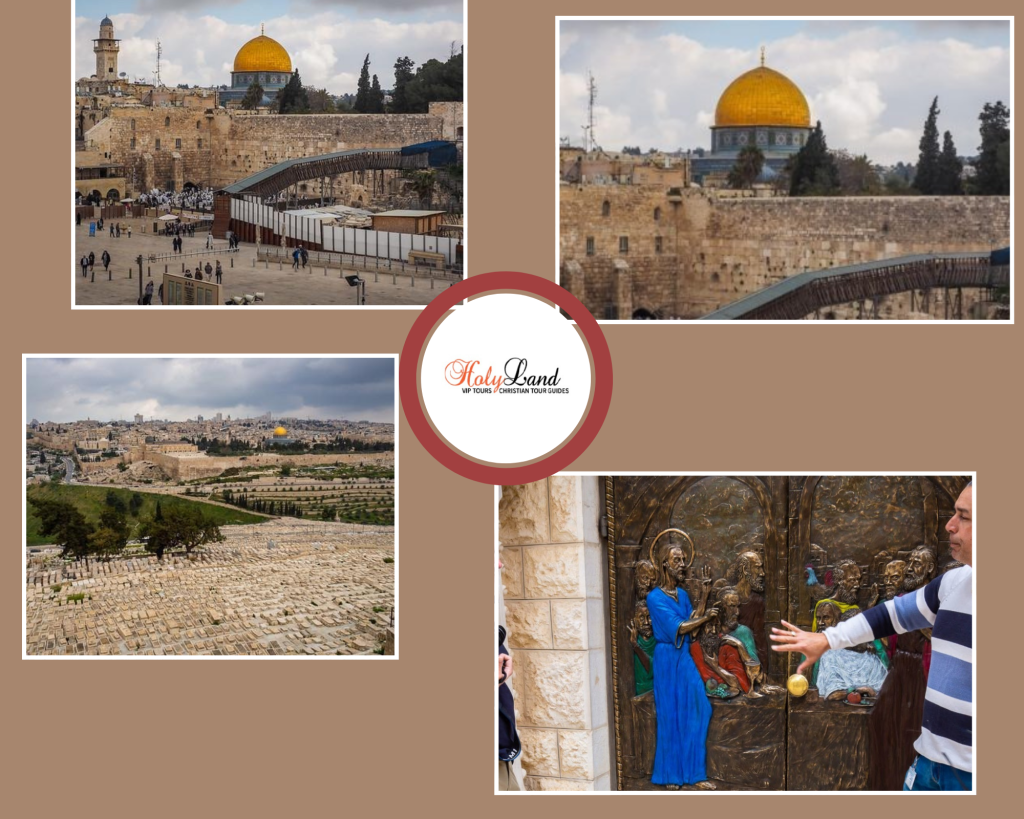 A sacred ascent: panoramas from the Mount of Olives to Jerusalem