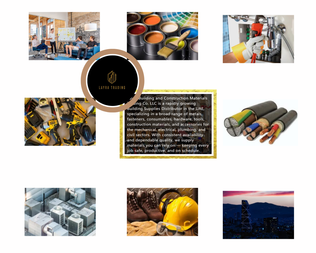 Your Local Partner for Reliable Construction Materials in the UAE