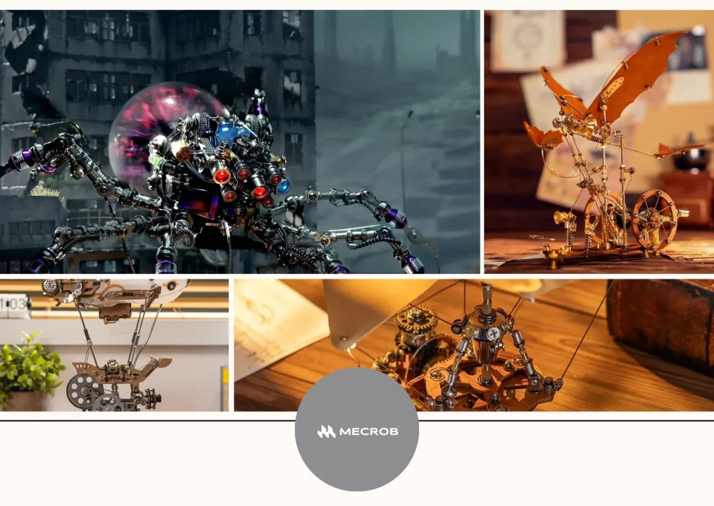 Explore Unique Steampunk Models Kits for Creative Builds and Designs