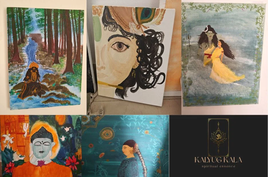 Artistic Wall Decor by Kalyug Kala for Elegant and Spiritual Home Interiors Artistic Wall Decor by Kalyug Kala for Elegant and Spiritual Home Interiors