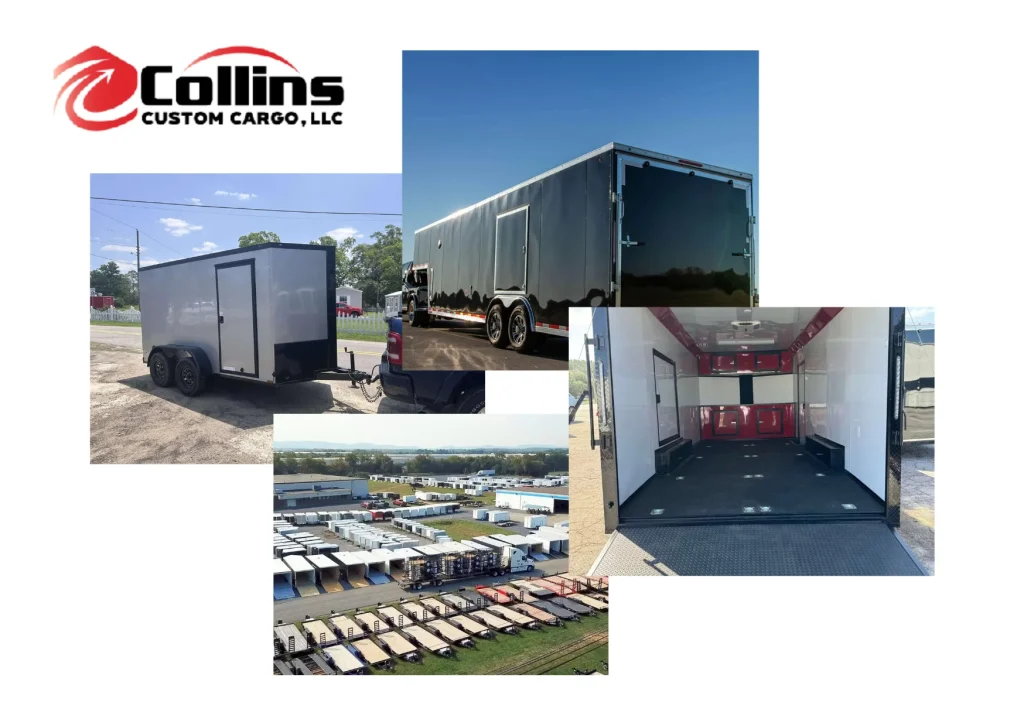 Blacked Out Cargo Trailer for Sale – Durable, Stylish, and Secure Enclosed Trailers