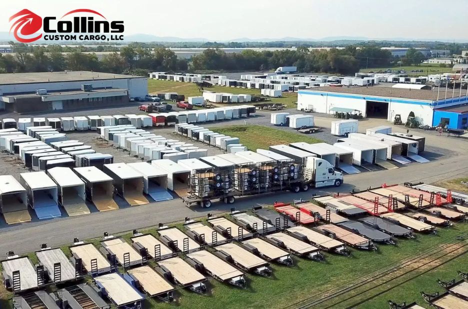 7 by 16 Dual Axle Enclosed Trailer for Secure Long-Distance Hauls by Collins Custom Cargo 7 by 16 Dual Axle Enclosed Trailer for Secure Long-Distance Hauls by Collins Custom Cargo