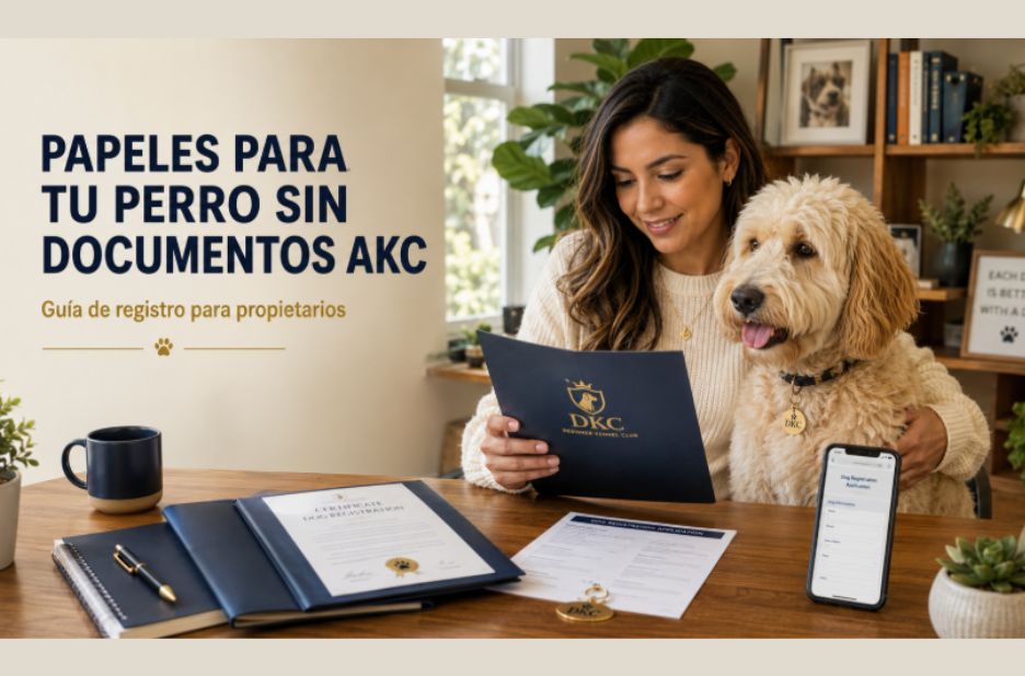 Cómo obtener papeles para tu perro sin documentos AKC: guía práctica y opciones reales Cómo obtener papeles para tu perro sin documentos AKC: guía práctica y opciones reales