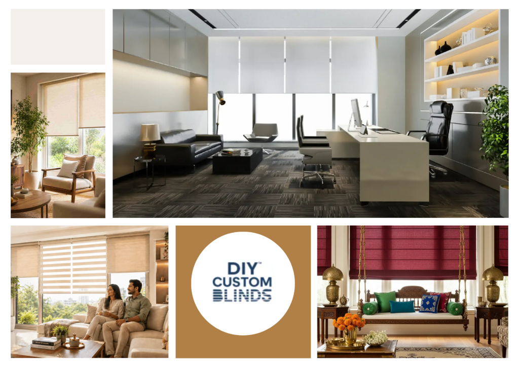 Upgrade Your Home with Window Roman Blinds in India